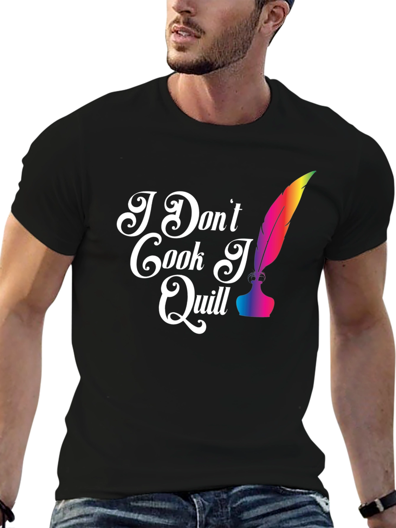 I Dont Cook I Quill T-Shirt