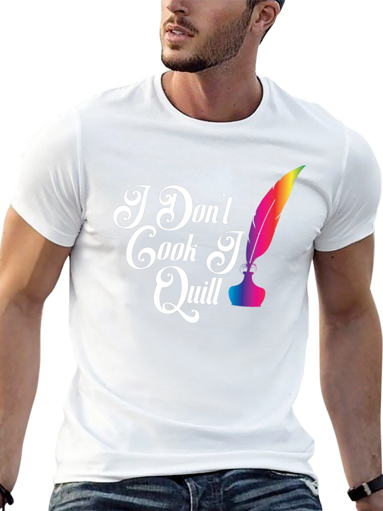 I Dont Cook I Quill T-Shirt