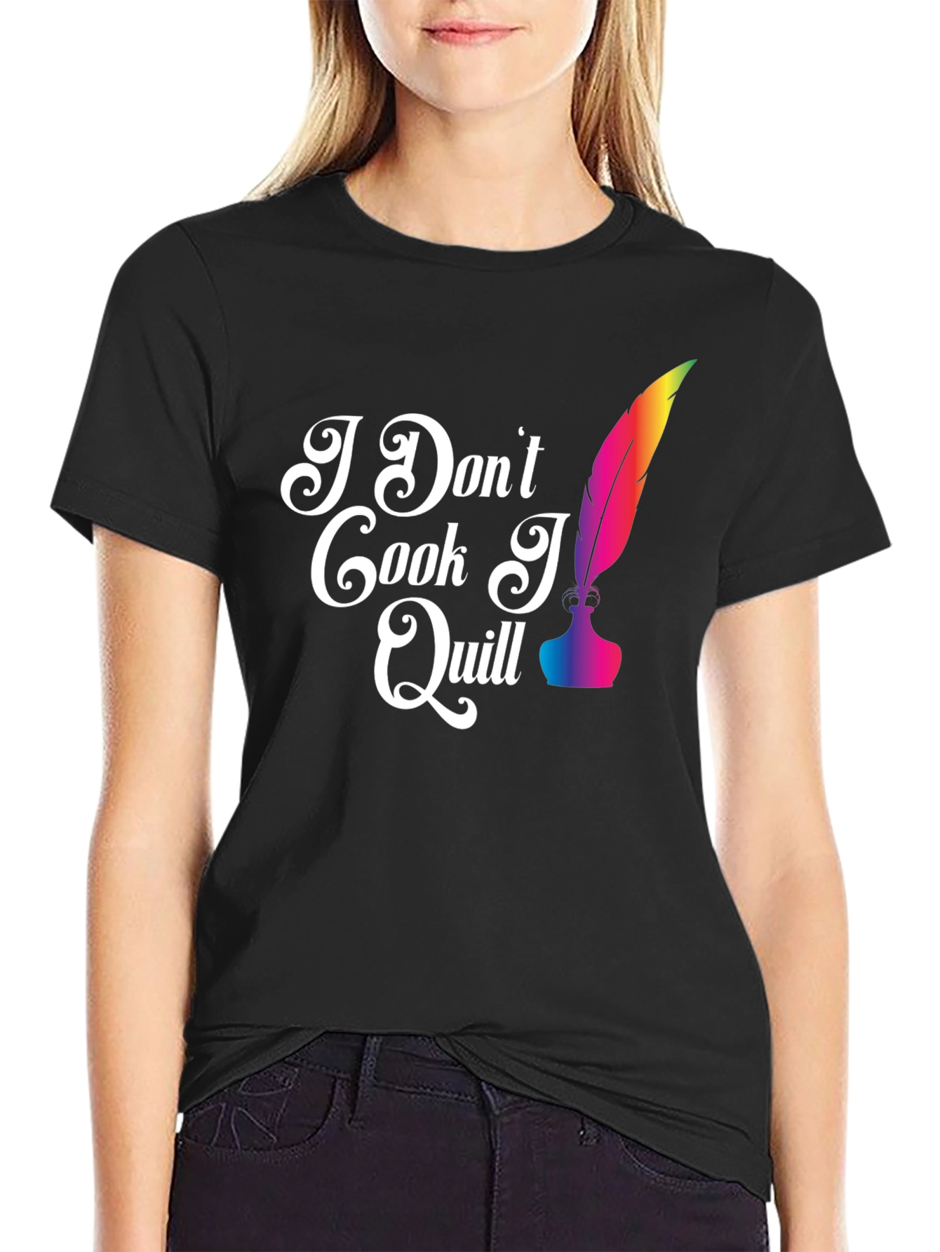 I Dont Cook I Quill T-Shirt