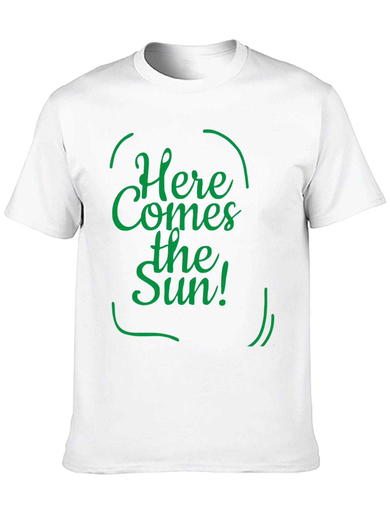 Here Comes the Sun T-Shirt - Classic Black Tee