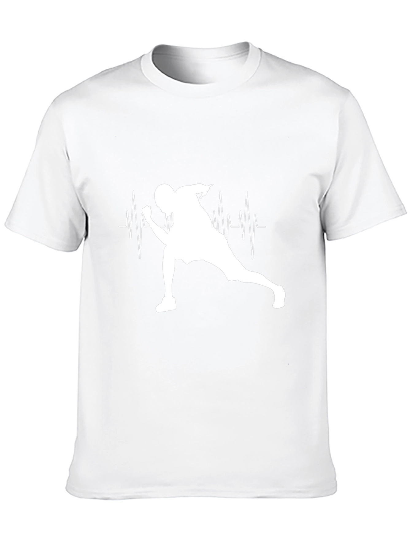 Heartbeat Runner Black T-Shirt