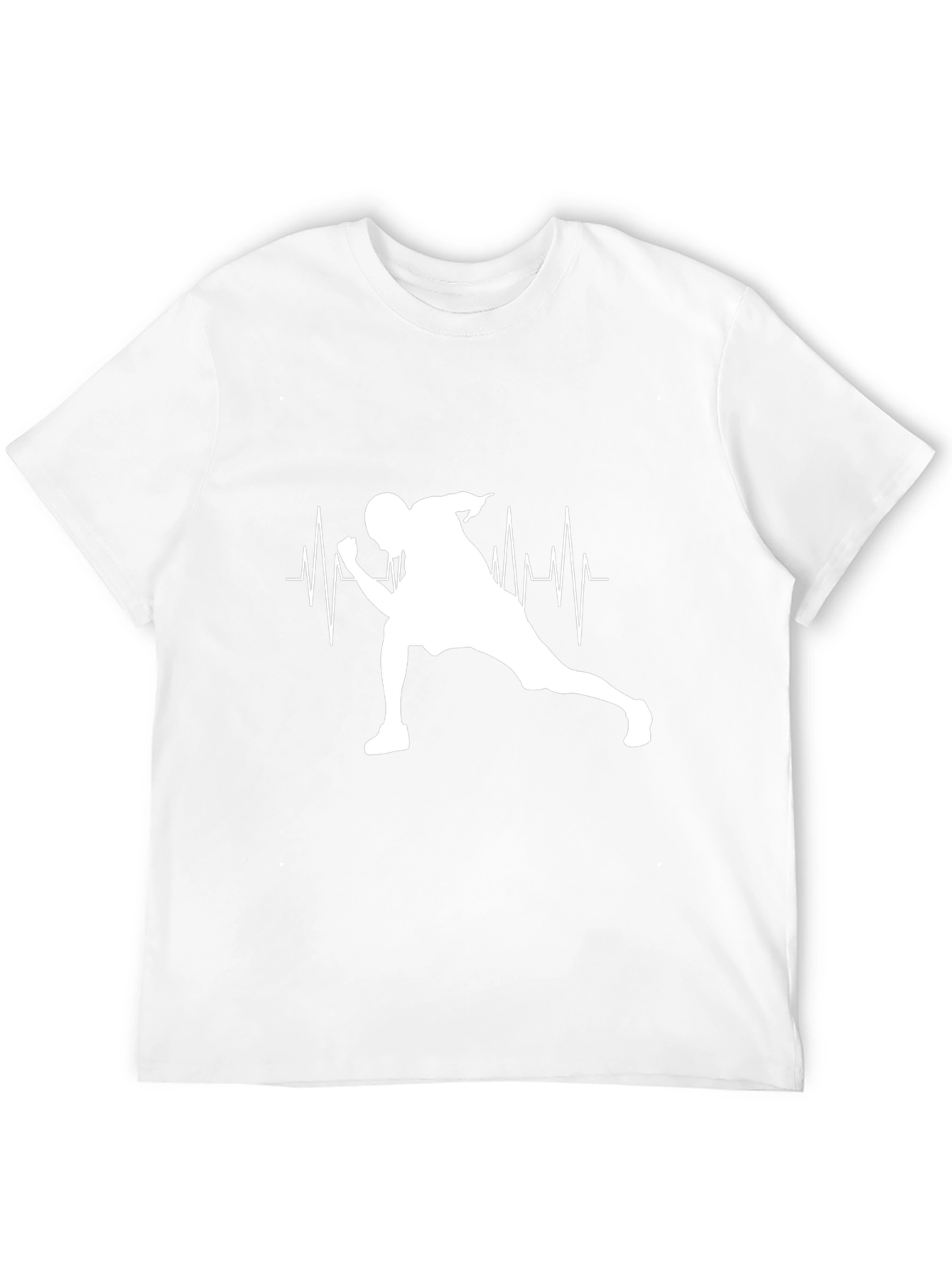 Heartbeat Runner Black T-Shirt