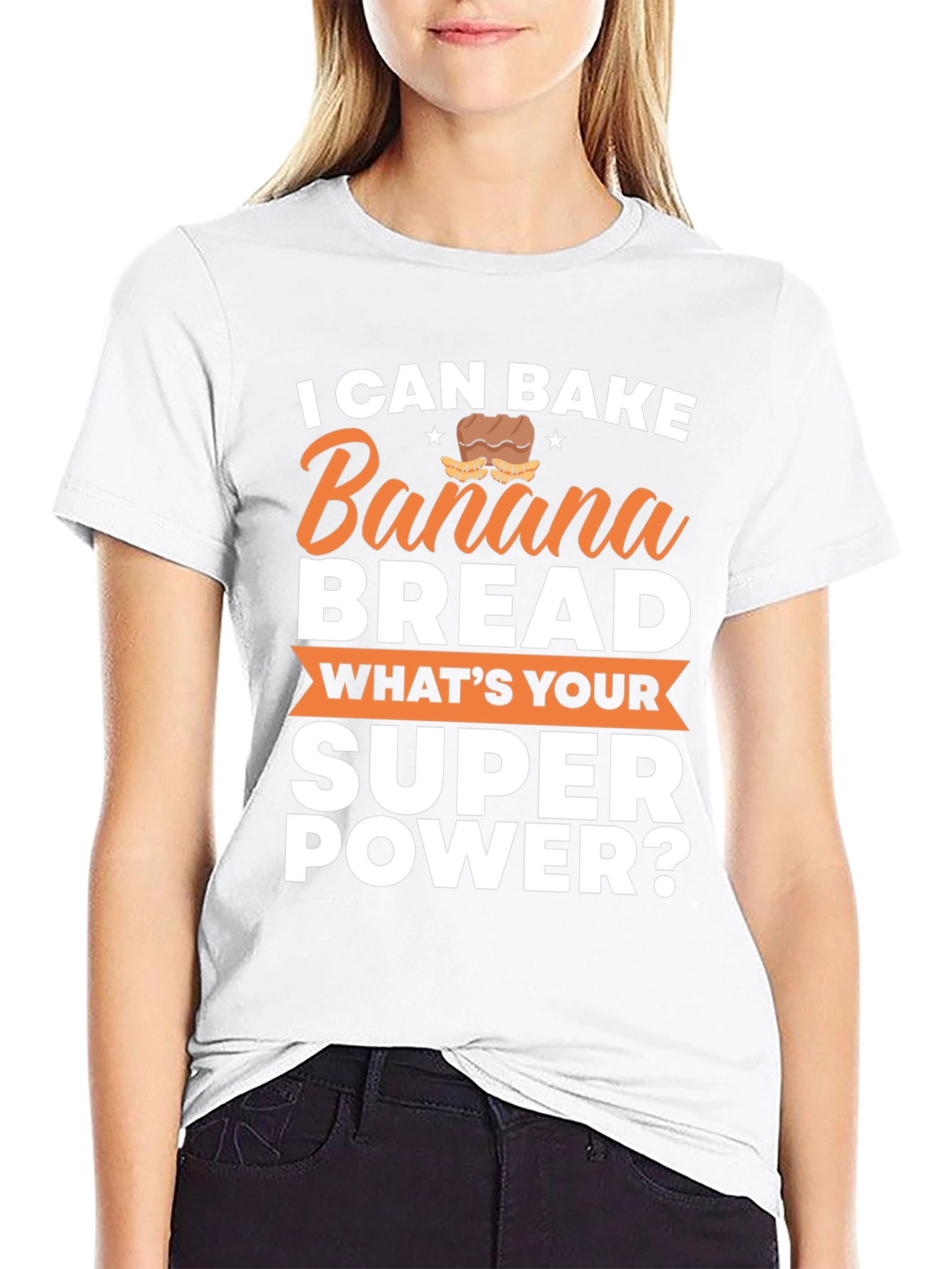 I Can Bake Banana Bread T-Shirt Funny Baking Tee