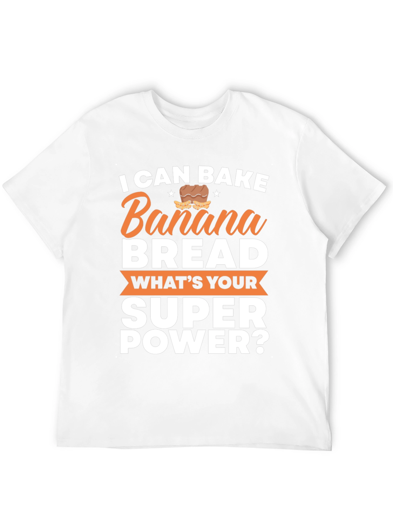 I Can Bake Banana Bread T-Shirt Funny Baking Tee