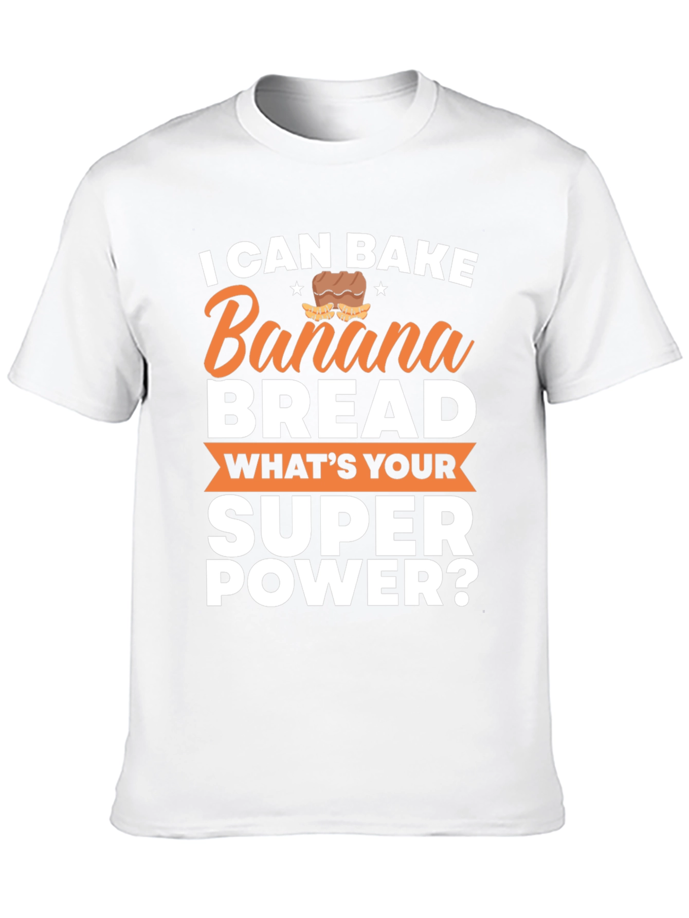 I Can Bake Banana Bread T-Shirt Funny Baking Tee
