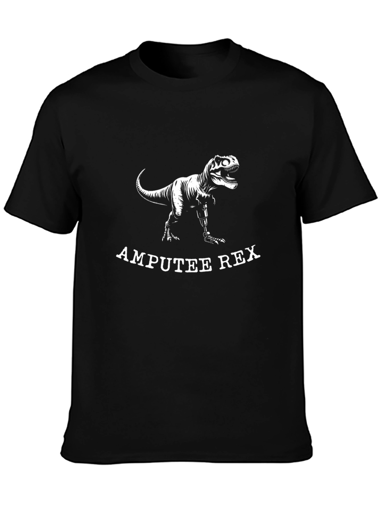 Amputee Rex Funny T-Shirt