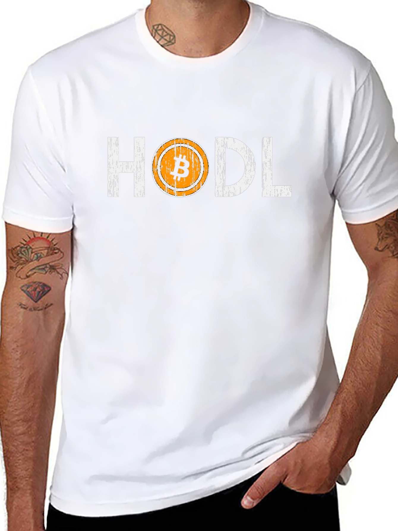 HODL Bitcoin Tee - Crypto Investor T-Shirt