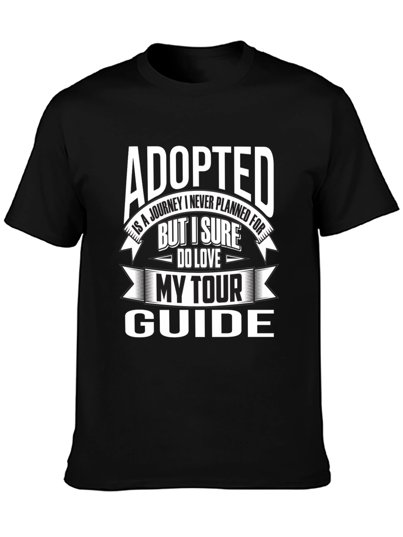 Adopted Tour Guide T-Shirt - Family Travel Tee