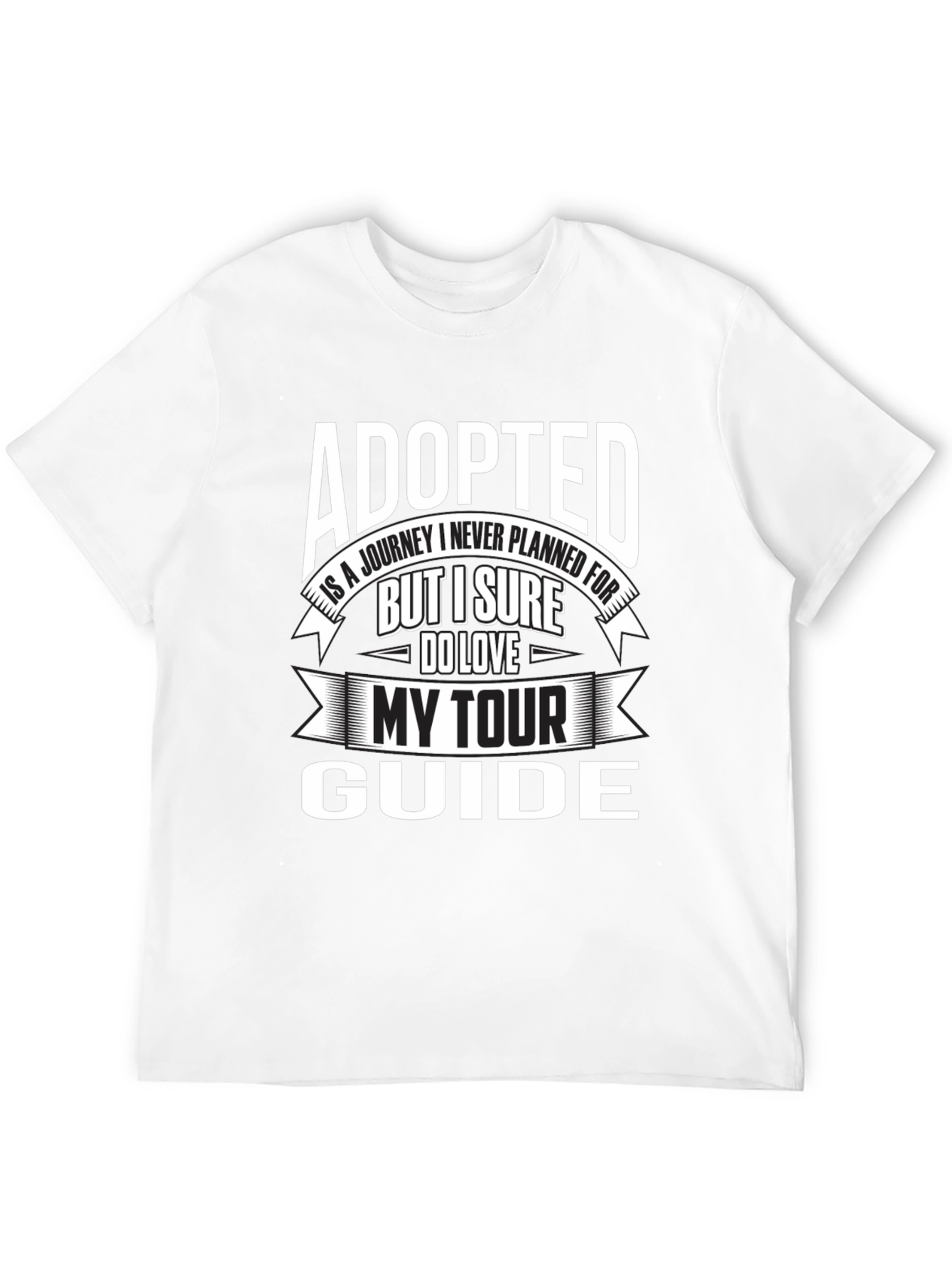Adopted Tour Guide T-Shirt - Family Travel Tee