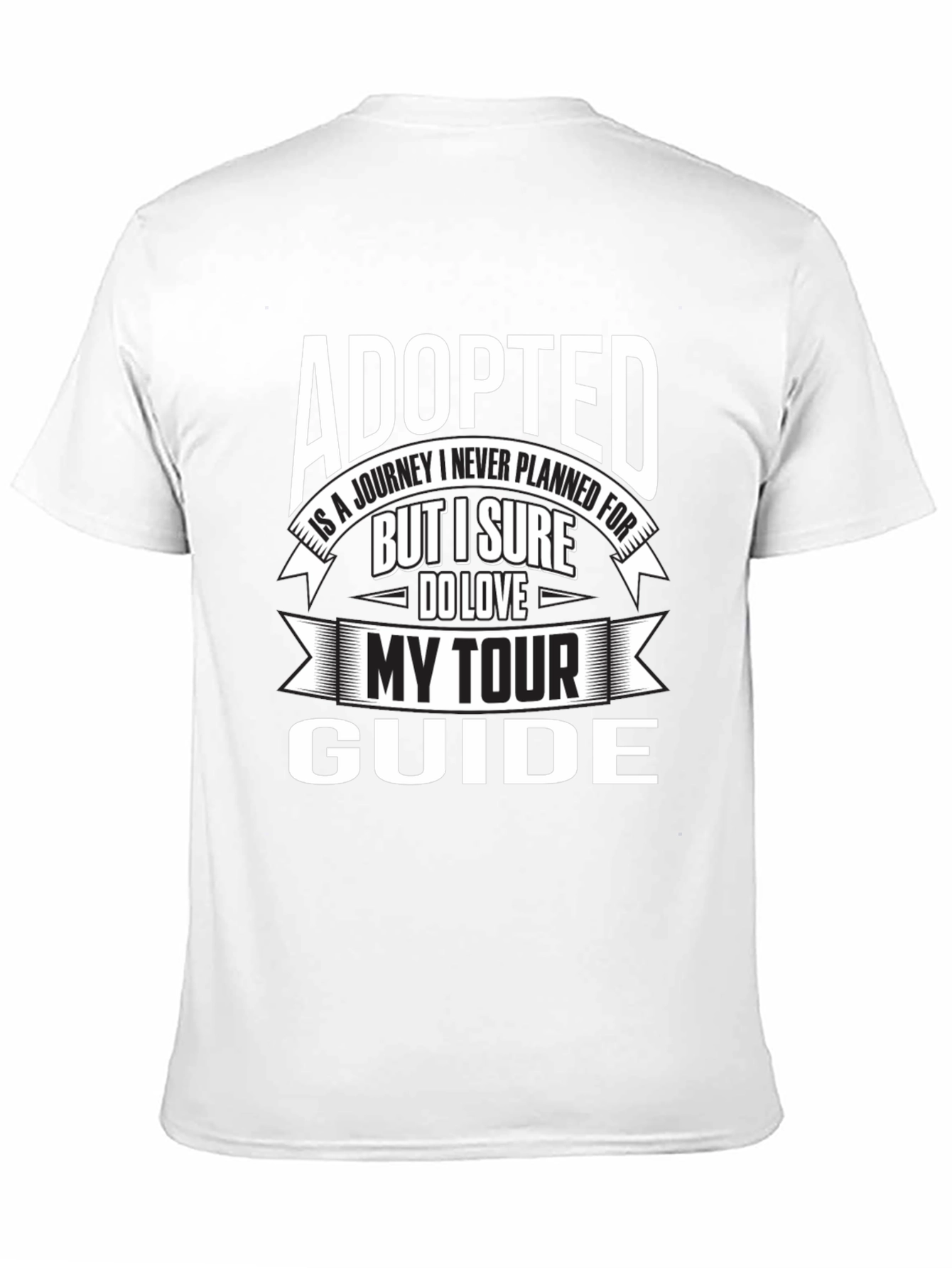 Adopted Tour Guide T-Shirt - Family Travel Tee