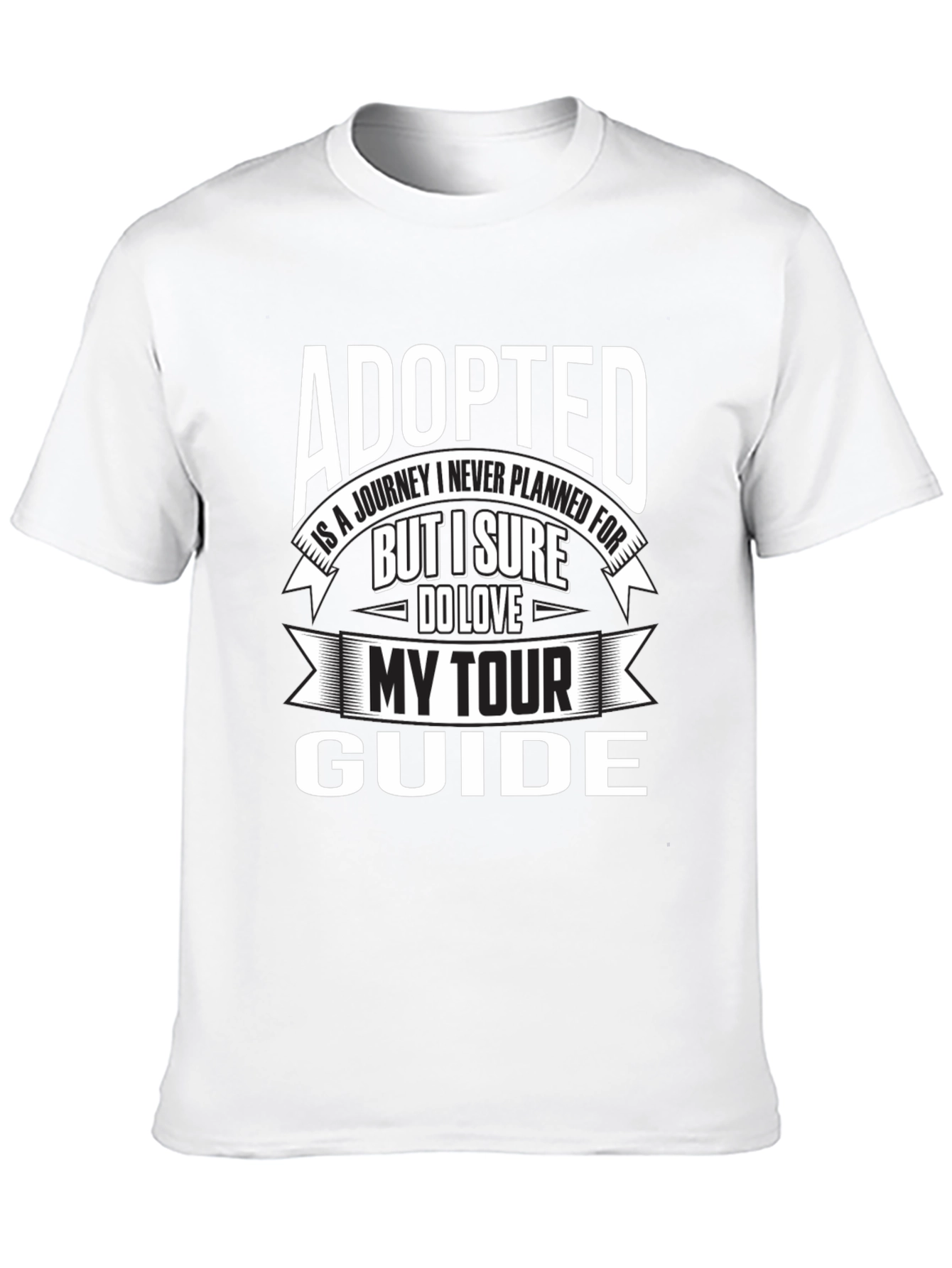 Adopted Tour Guide T-Shirt - Family Travel Tee