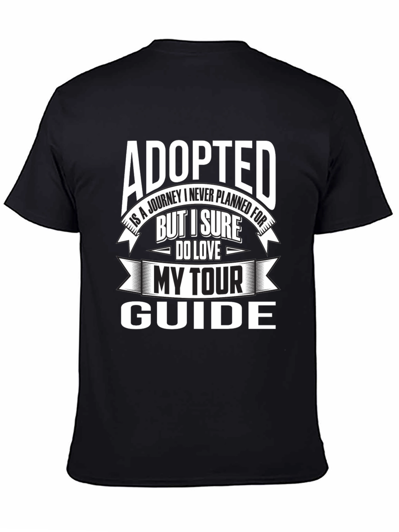 Adopted Tour Guide T-Shirt - Family Travel Tee