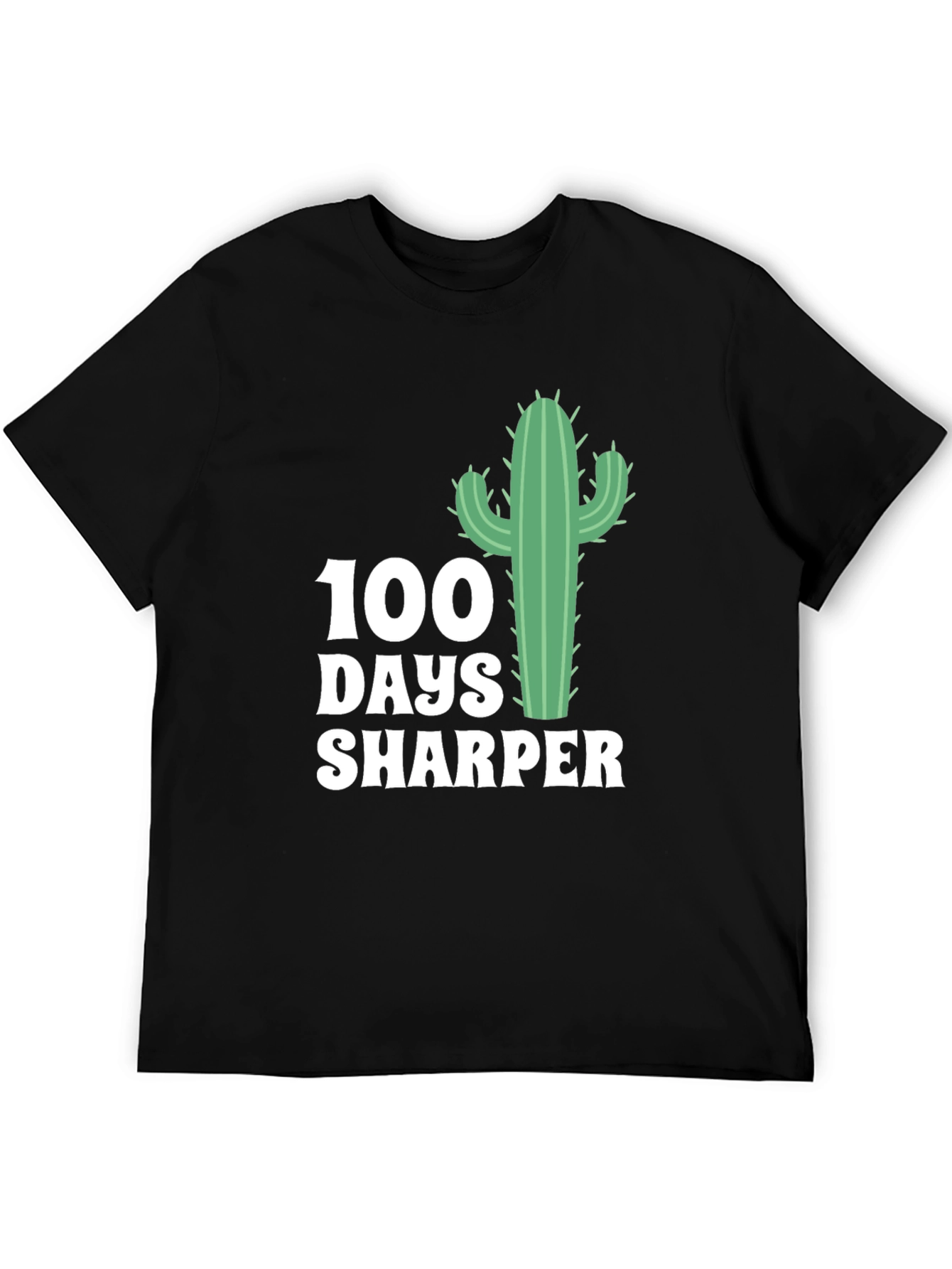 100 Days Sharper Cactus Graphic Tee