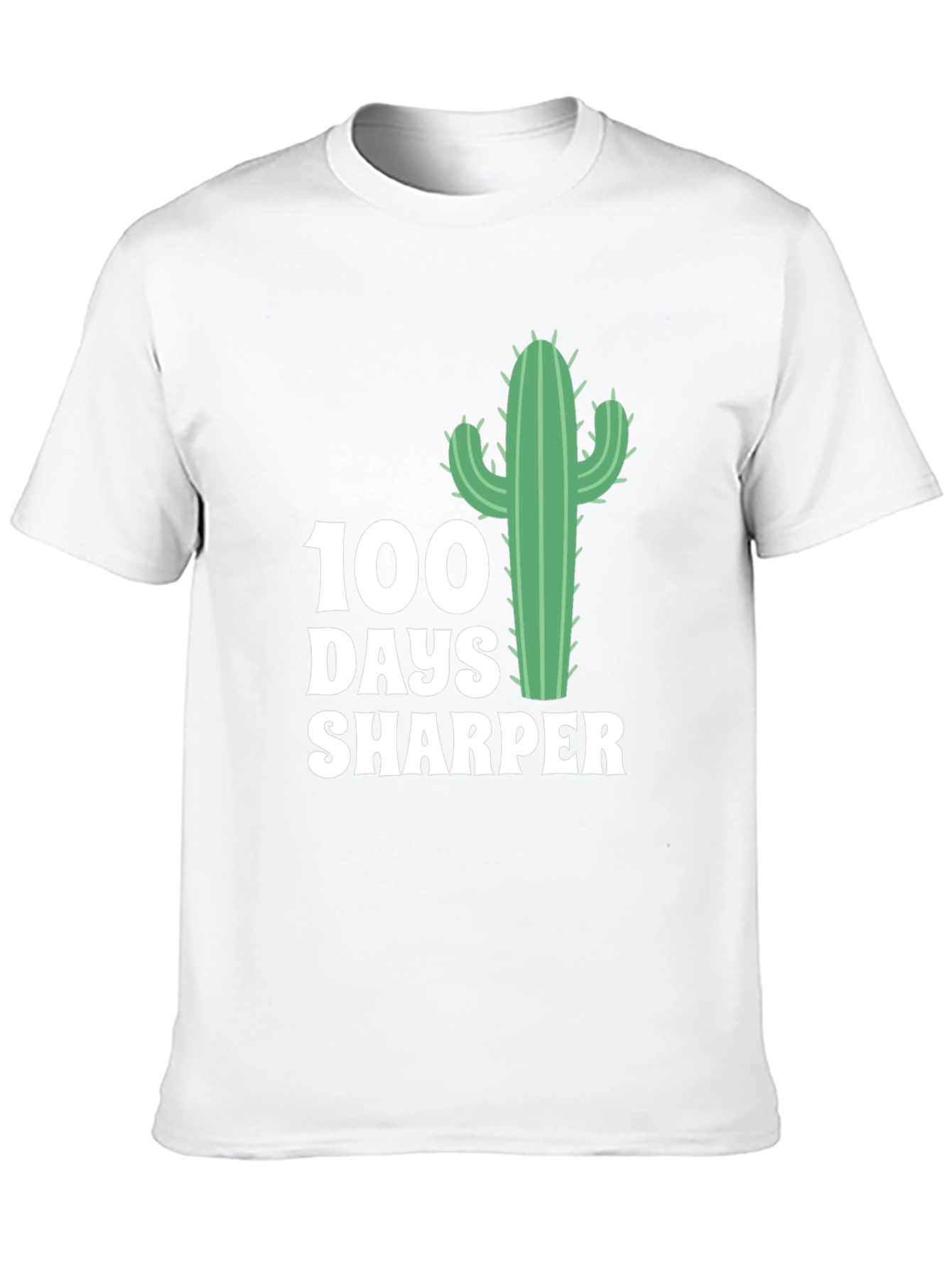 100 Days Sharper Cactus Graphic Tee