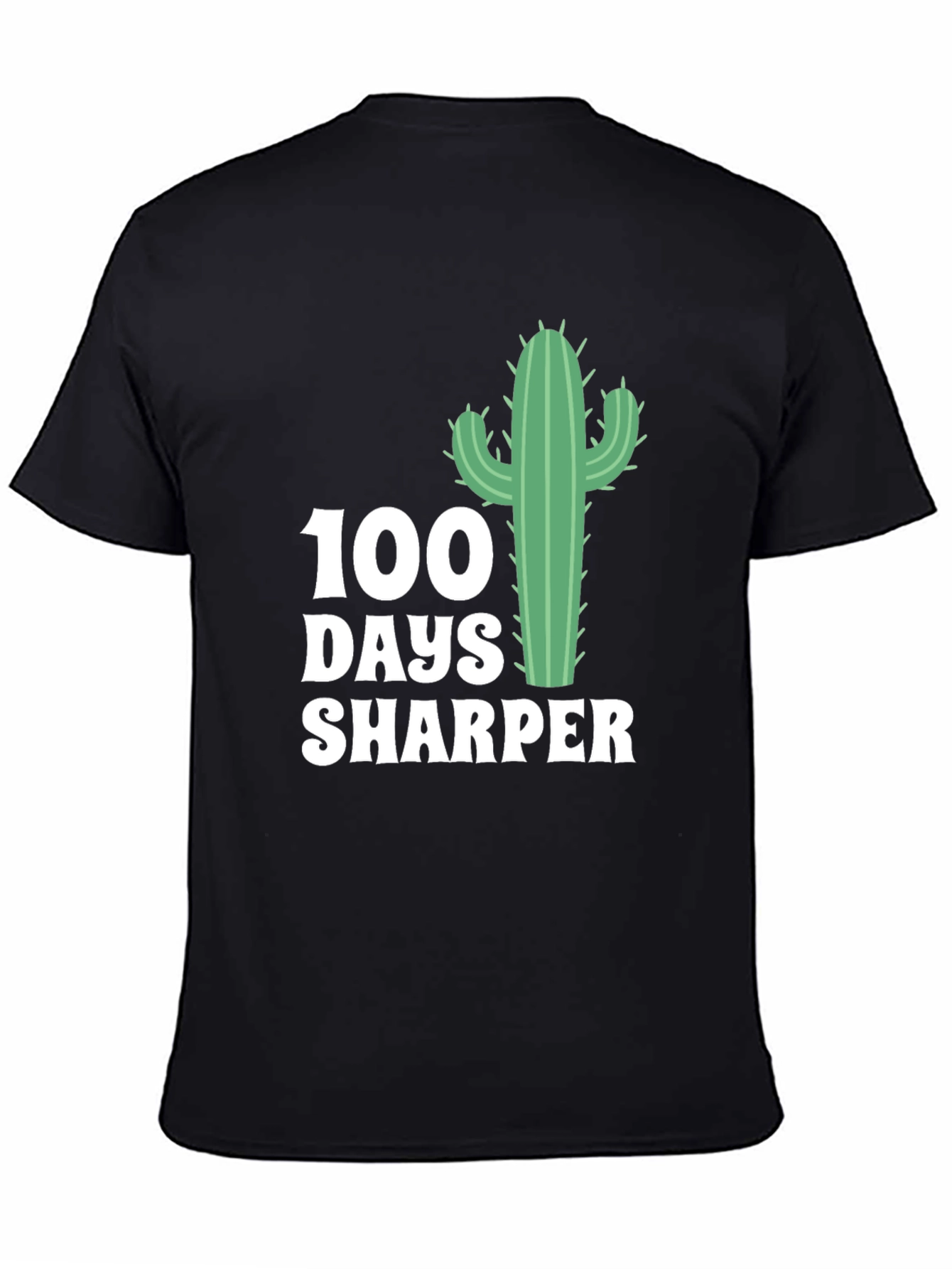 100 Days Sharper Cactus Graphic Tee