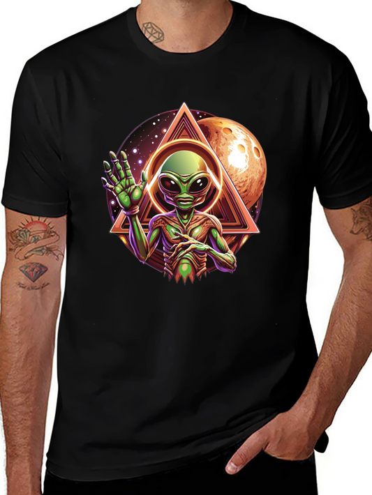 Alien Graphic Tee - Sci-Fi T-Shirt