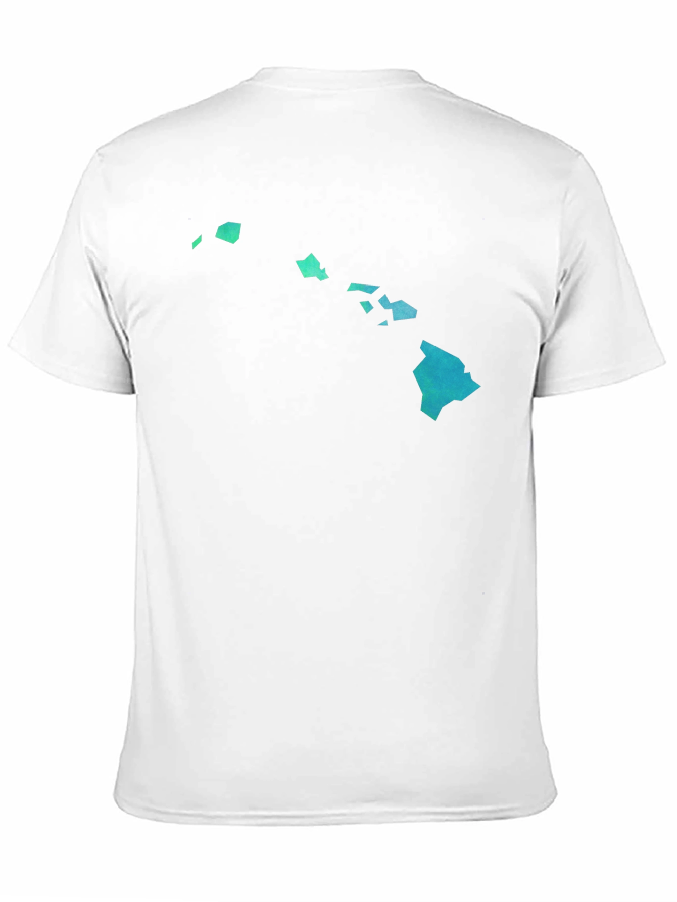 Hawaii Islands Graphic Tee - Cool Gradient Design