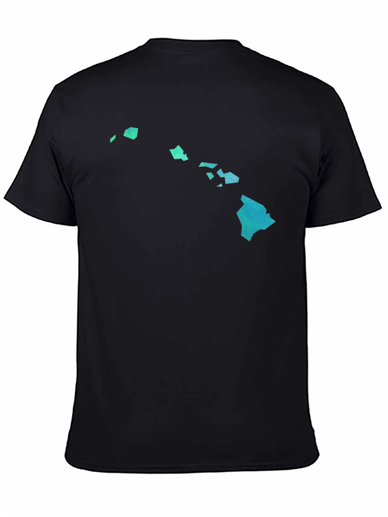 Hawaii Islands Graphic Tee - Cool Gradient Design