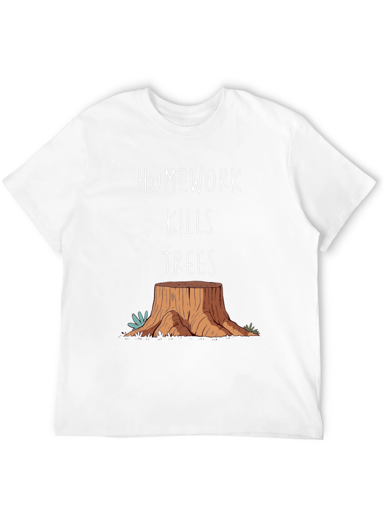 Homework Kills Trees Graphic Tee