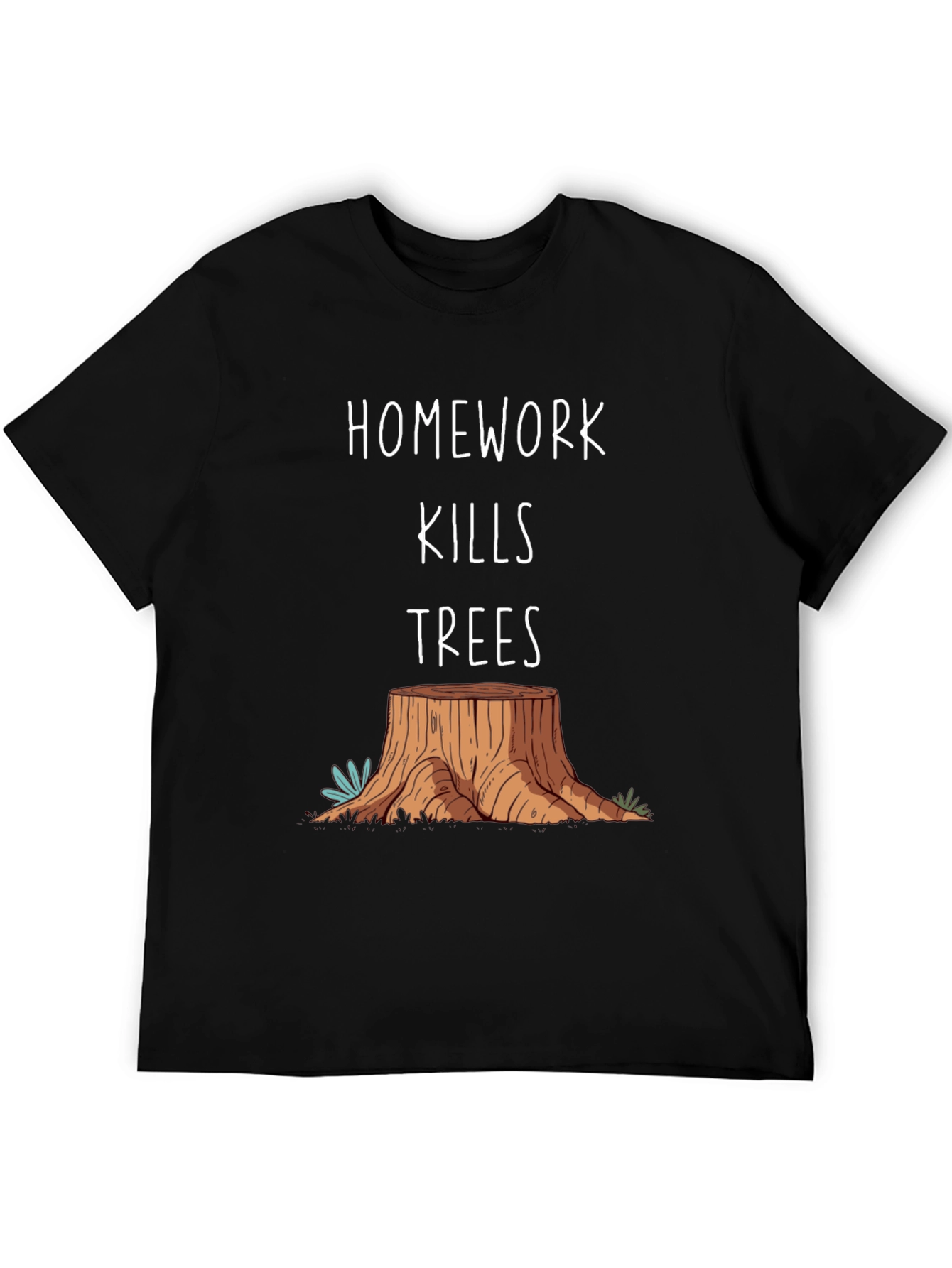 Homework Kills Trees Graphic Tee