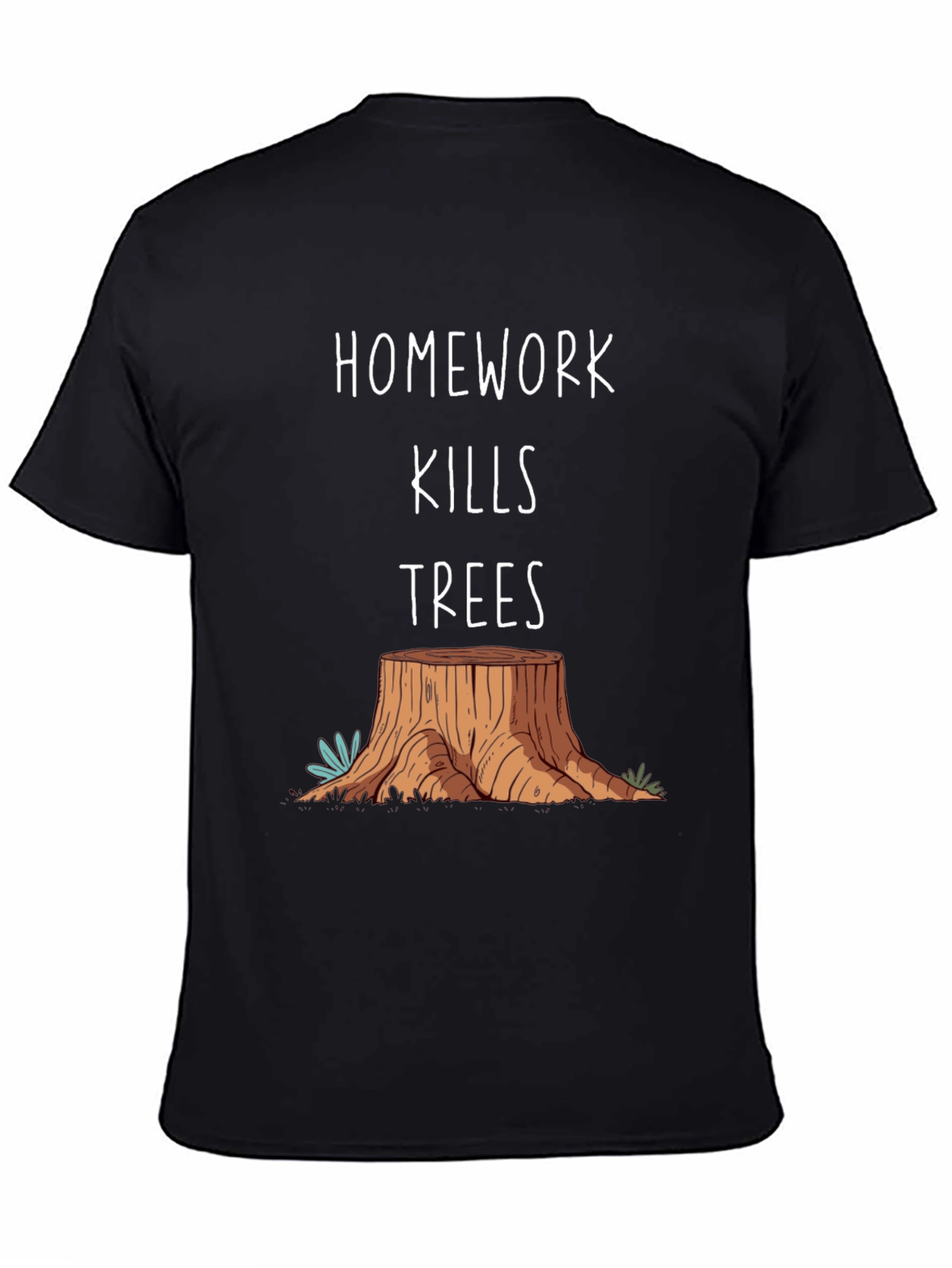 Homework Kills Trees Graphic Tee