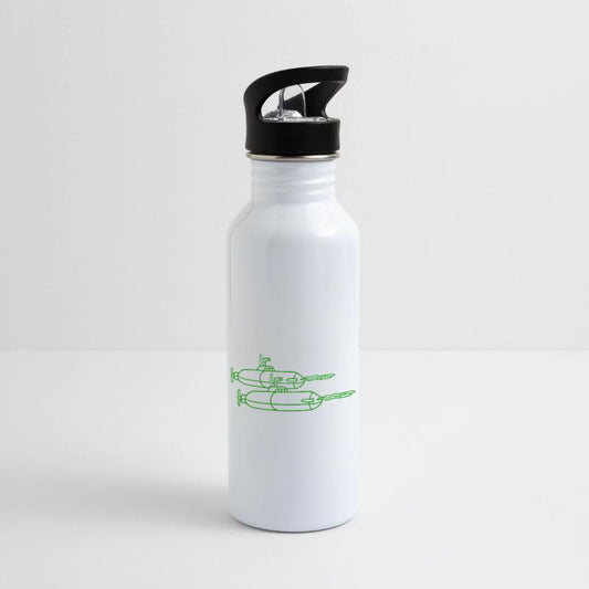 2 Military Submarines Shooting Torpedo Two Missile