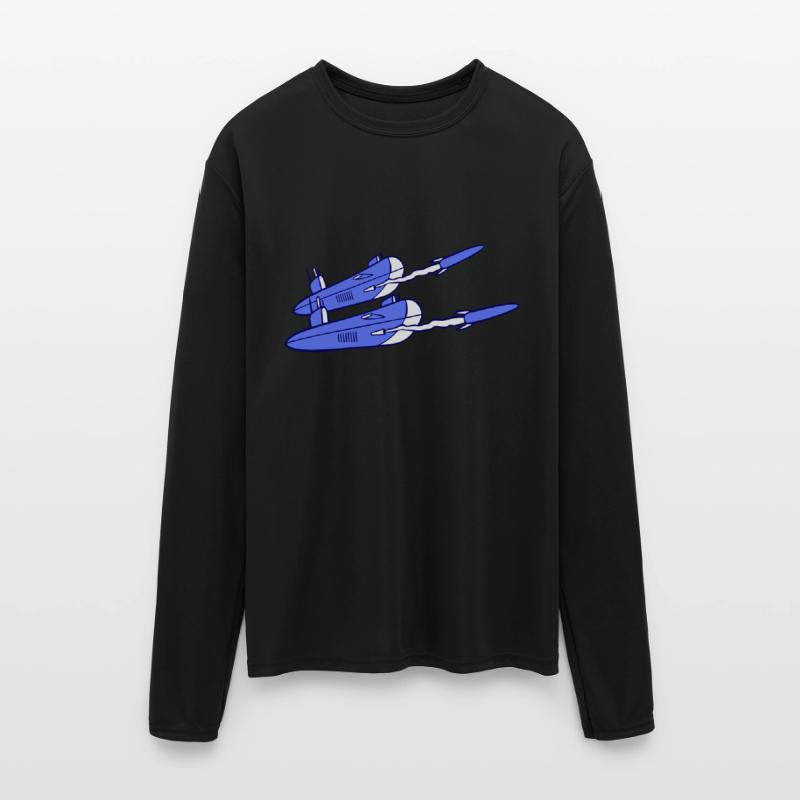 2 Military Submarines Shooting Two Torpedo Missile