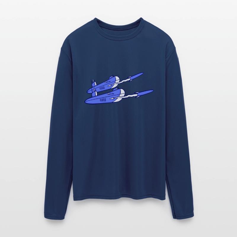 2 Military Submarines Shooting Two Torpedo Missile