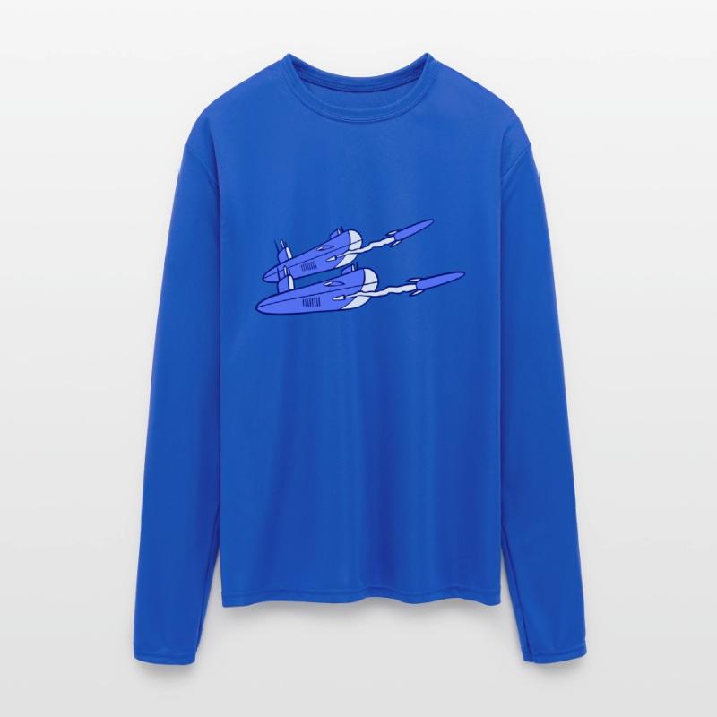 2 Military Submarines Shooting Two Torpedo Missile