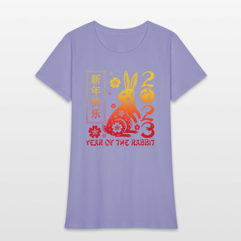 2023 Year Of The Rabbit Zodiac Sign Happy Chinese