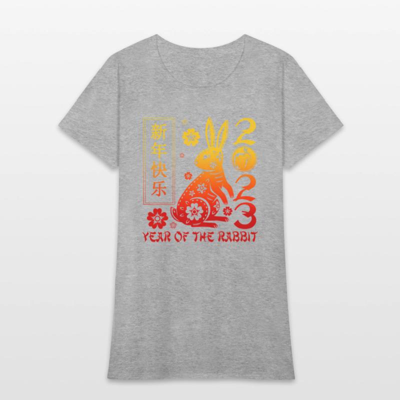 2023 Year Of The Rabbit Zodiac Sign Happy Chinese