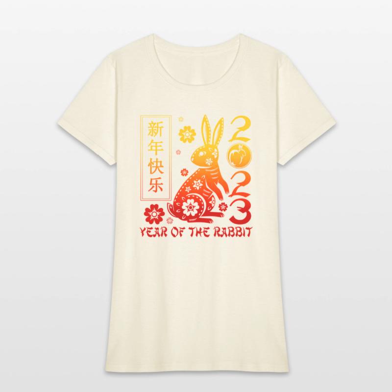 2023 Year Of The Rabbit Zodiac Sign Happy Chinese