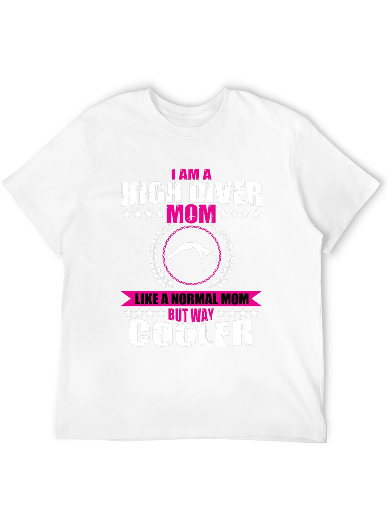 High Diver Mom T-Shirt - Unique Design