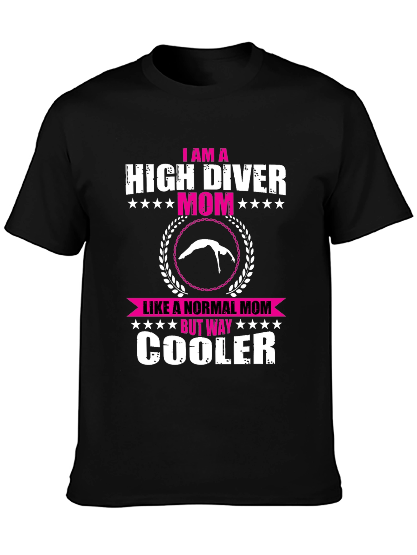 High Diver Mom T-Shirt - Unique Design