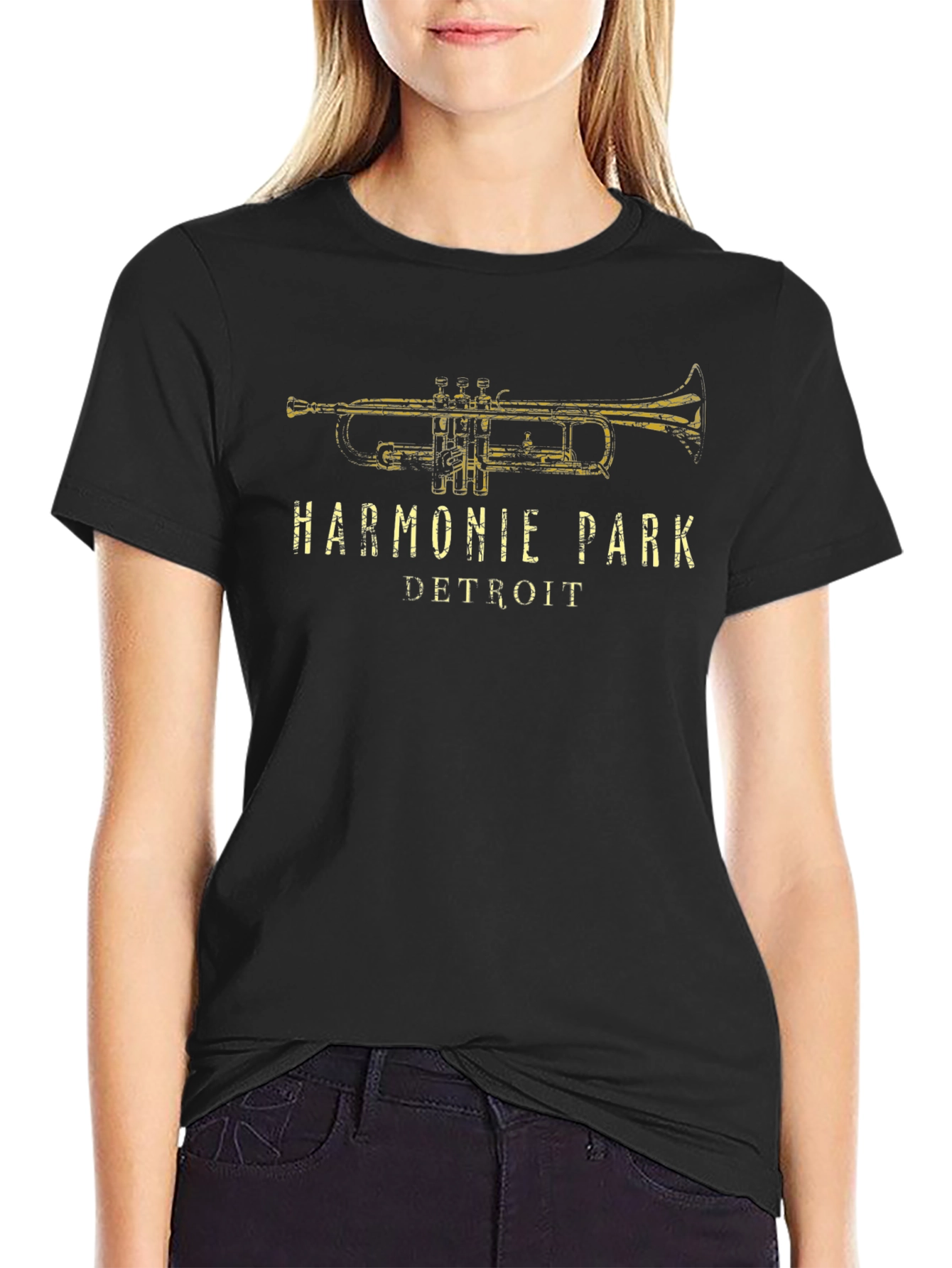 Harmonie Park Detroit Graphic Tee