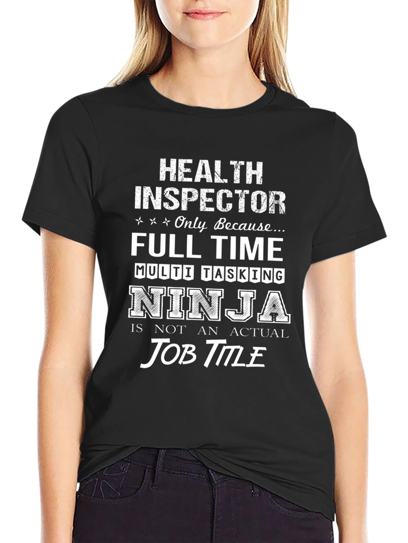 Health Inspector Ninja T-Shirt