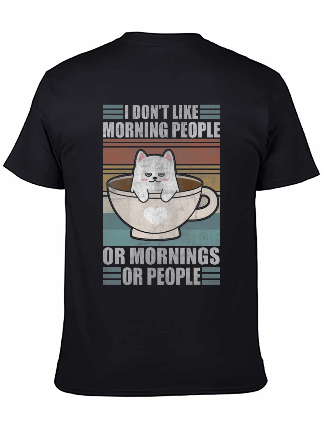 I Dont Like Morning People T-Shirt