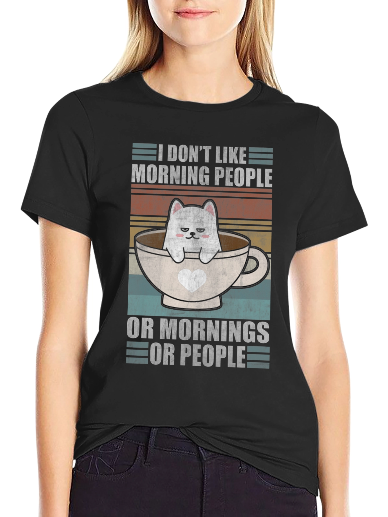 I Dont Like Morning People T-Shirt