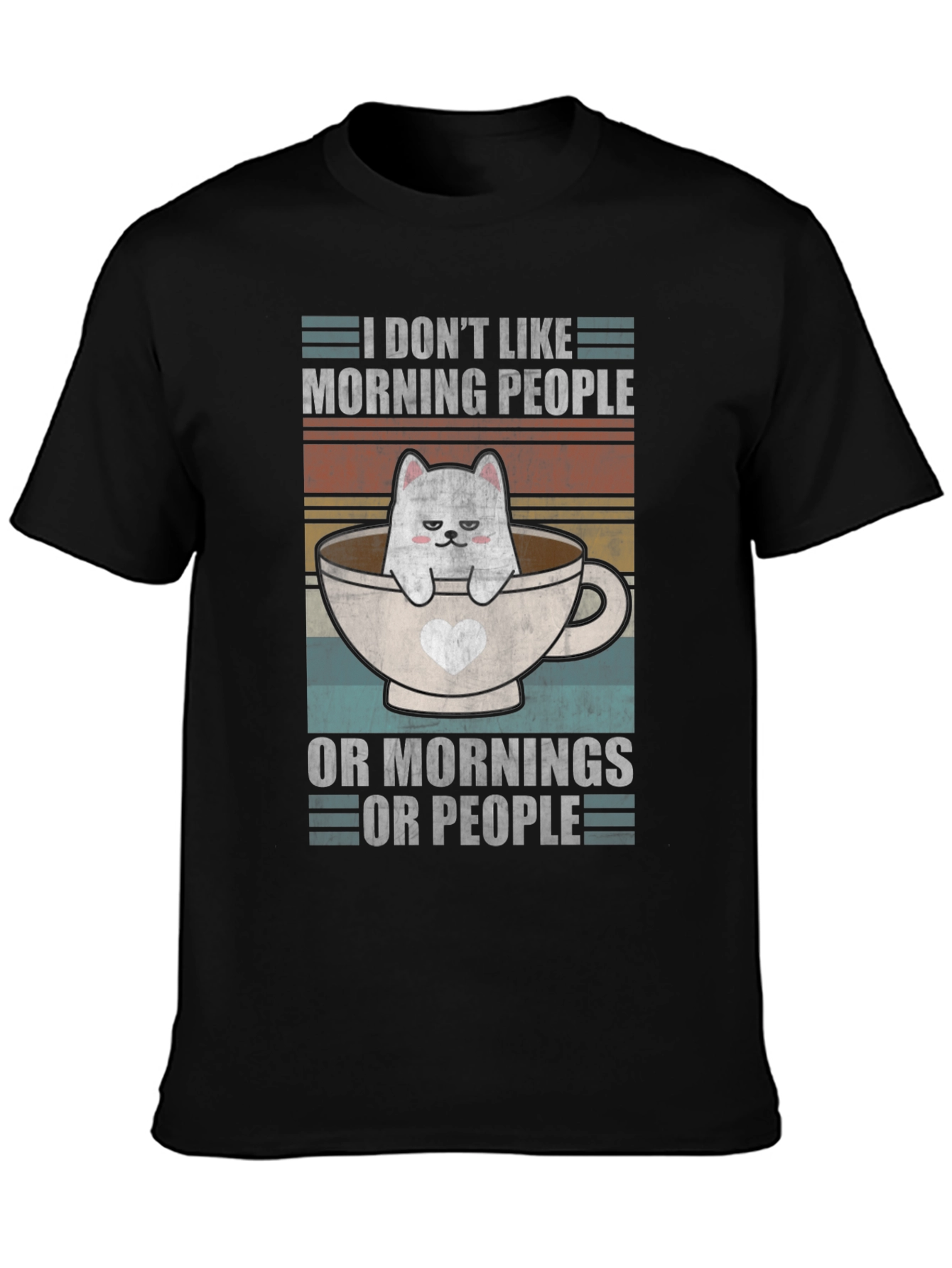 I Dont Like Morning People T-Shirt