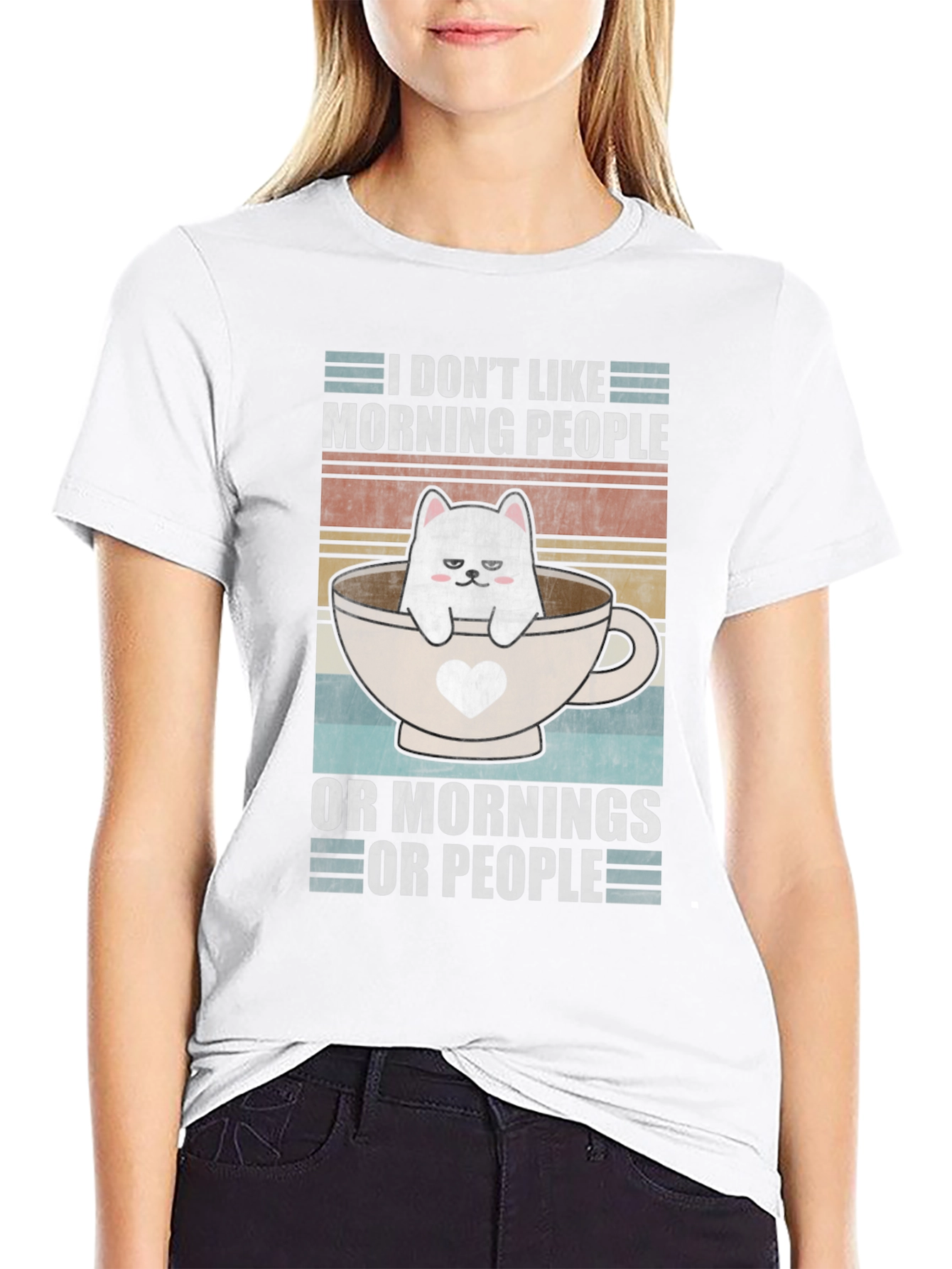 I Dont Like Morning People T-Shirt