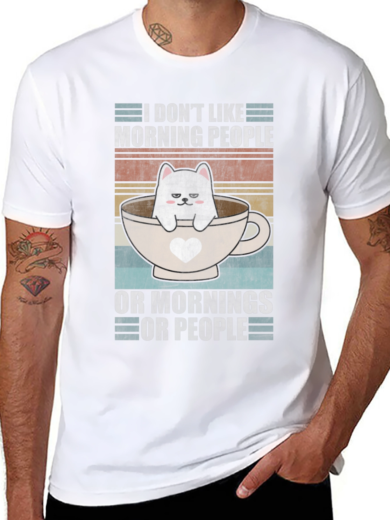 I Dont Like Morning People T-Shirt