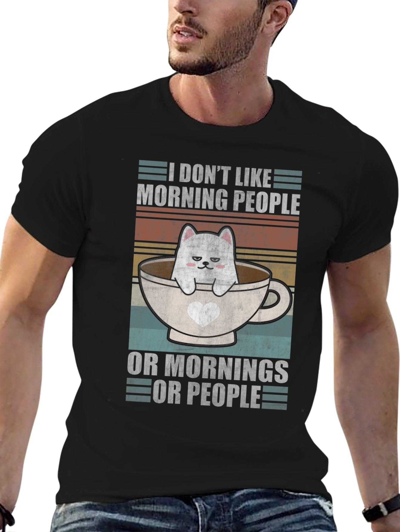 I Dont Like Morning People T-Shirt