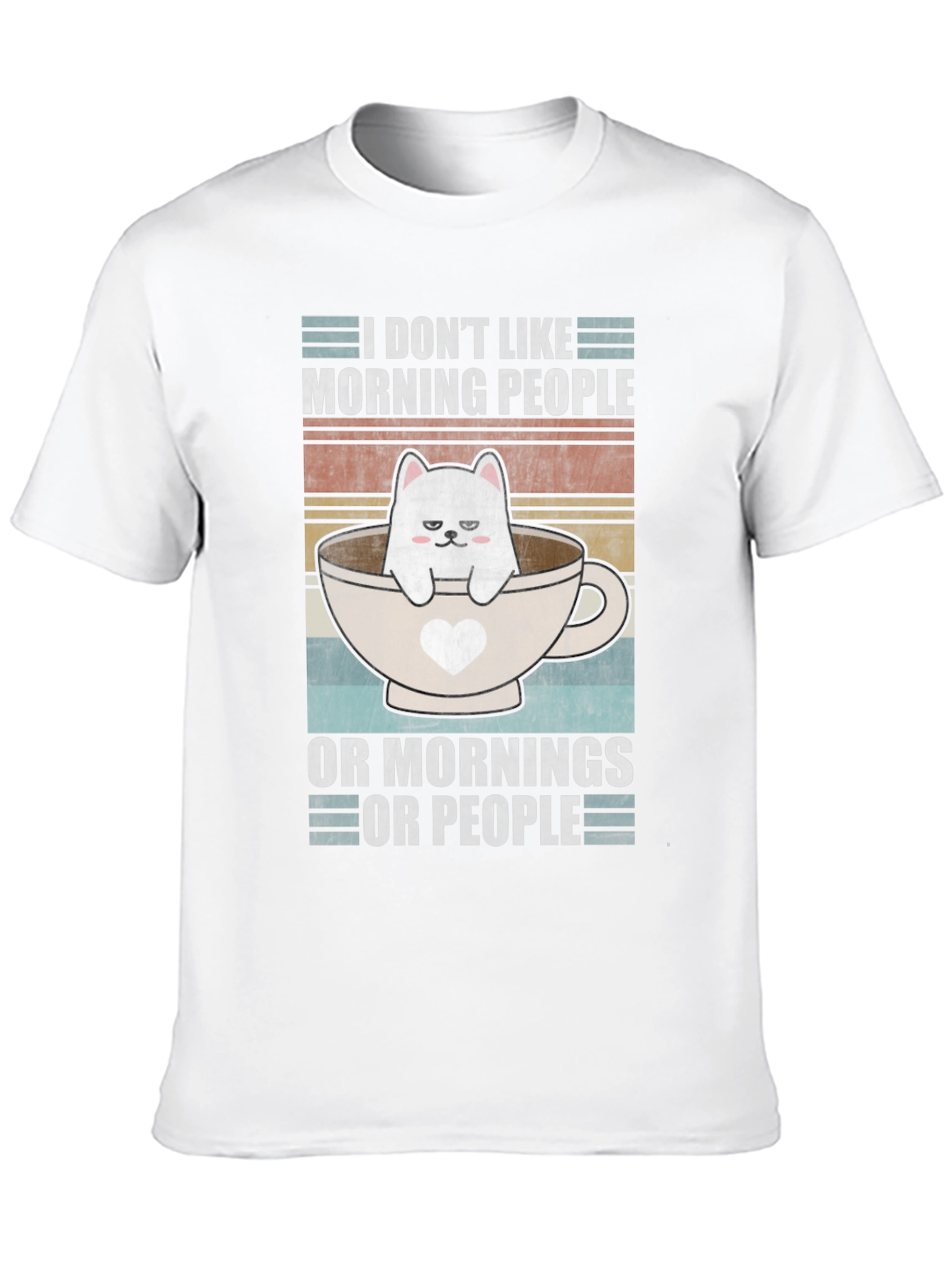 I Dont Like Morning People T-Shirt