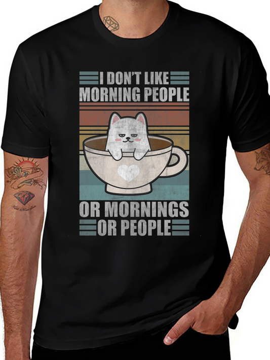 I Dont Like Morning People T-Shirt
