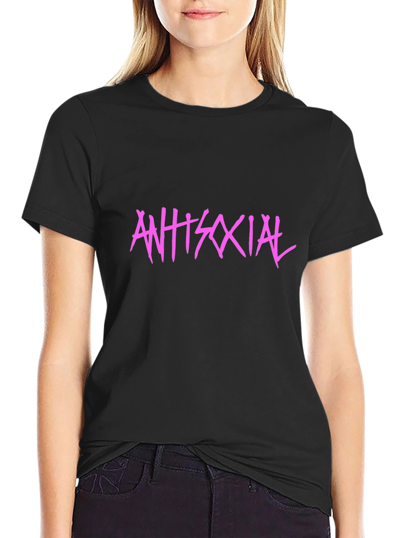 Antisocial Graphic Tee - Edgy Streetwear