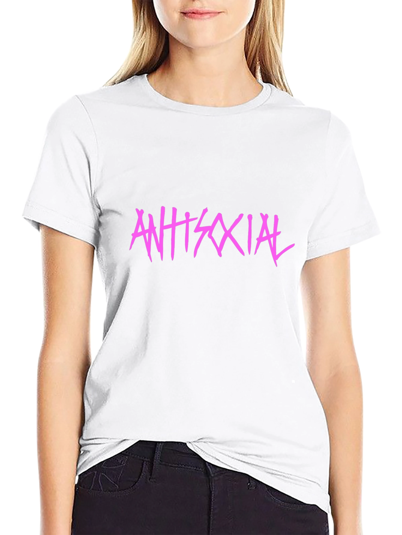 Antisocial Graphic Tee - Edgy Streetwear
