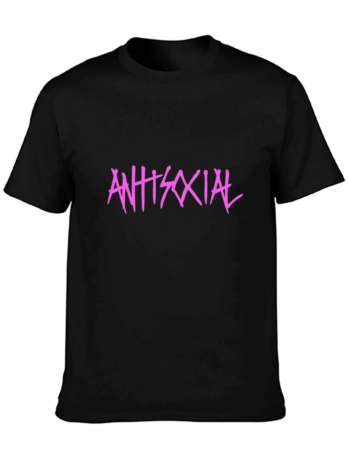 Antisocial Graphic Tee - Edgy Streetwear