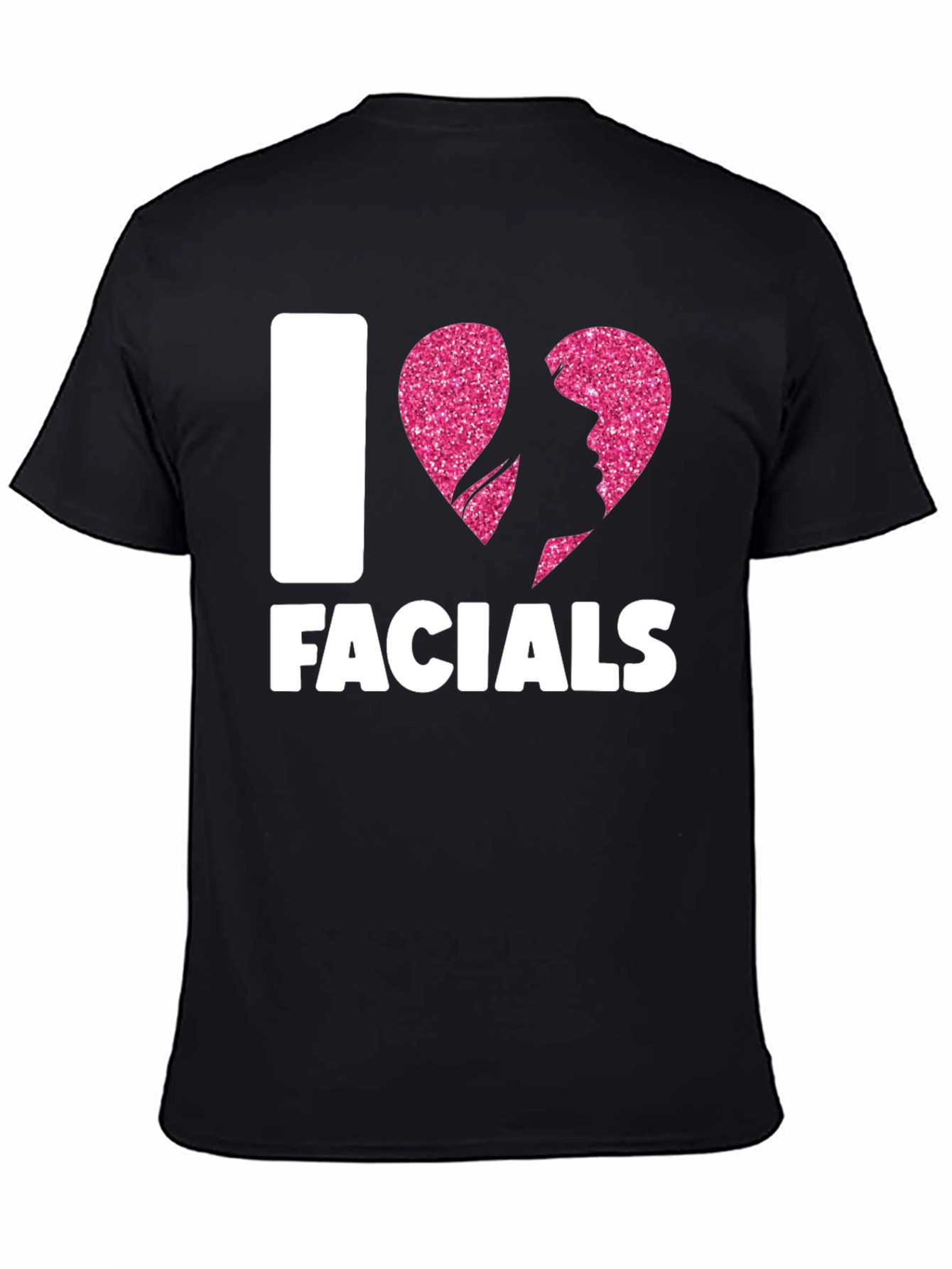 I Heart Facials T-Shirt Funny Graphic Tee