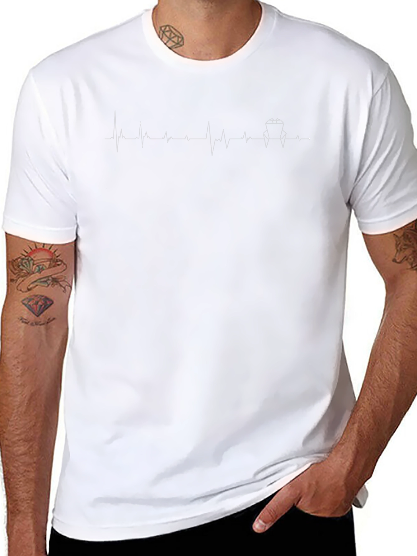 Heartbeat Trash Can T-Shirt