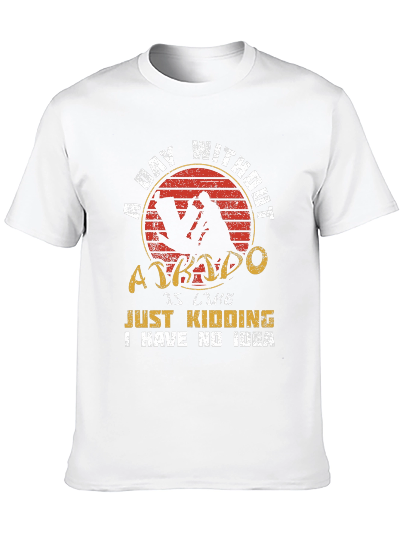 Aikido T-Shirt: A Day Without Aikido Funny Tee